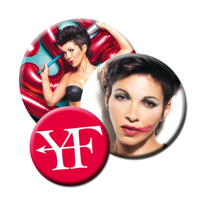 LOT DE 3 BADGES - CIGALE