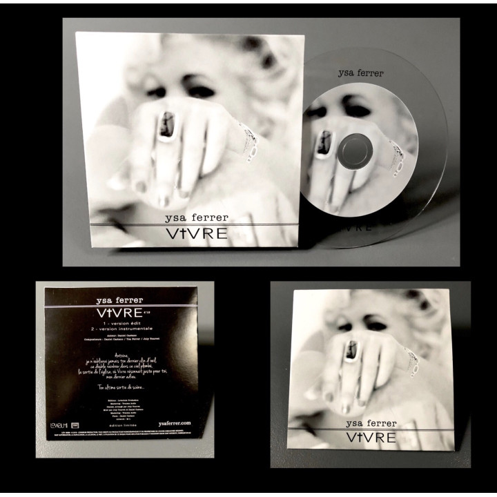 VIVRE CD  single transparent collector
